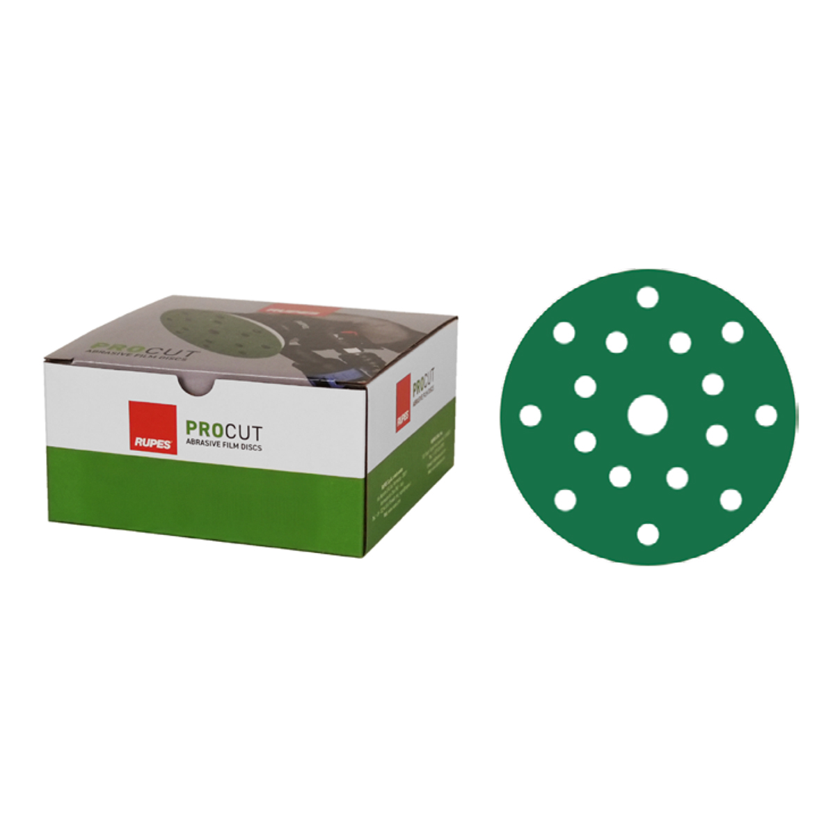 9.45FC080 PROCUT ΓΥΑΛΟΧΑΡΤΟ ΦΙΛΜ ΞΗΡΑΣ ΤΡΙΒΗΣ 17H, HOOKIT, 125MM, P80