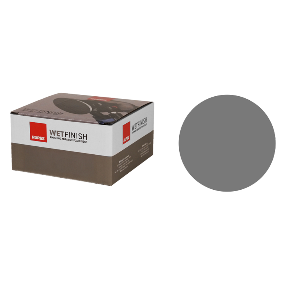 9.45TC3000 WETFINISH ΓΥΑΛΟΧΑΡΤΟ ΥΓΡΑΣ ΤΡΙΒΗΣ HOOKIT, ΓΚΡΙ ΑΦΡΟΣ 3MM, 125MM, P3000
