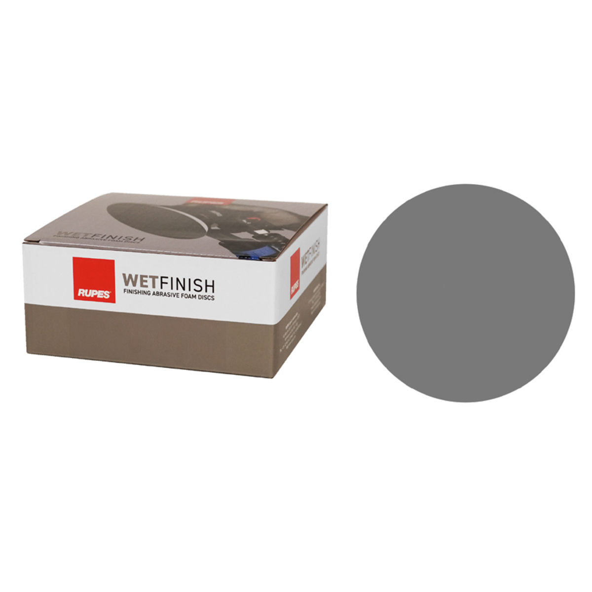9.45TD3000 WETFINISH ΓΥΑΛΟΧΑΡΤΟ ΥΓΡΑΣ ΤΡΙΒΗΣ HOOKIT, ΓΚΡΙ ΑΦΡΟΣ 3MM, 150MM, P3000