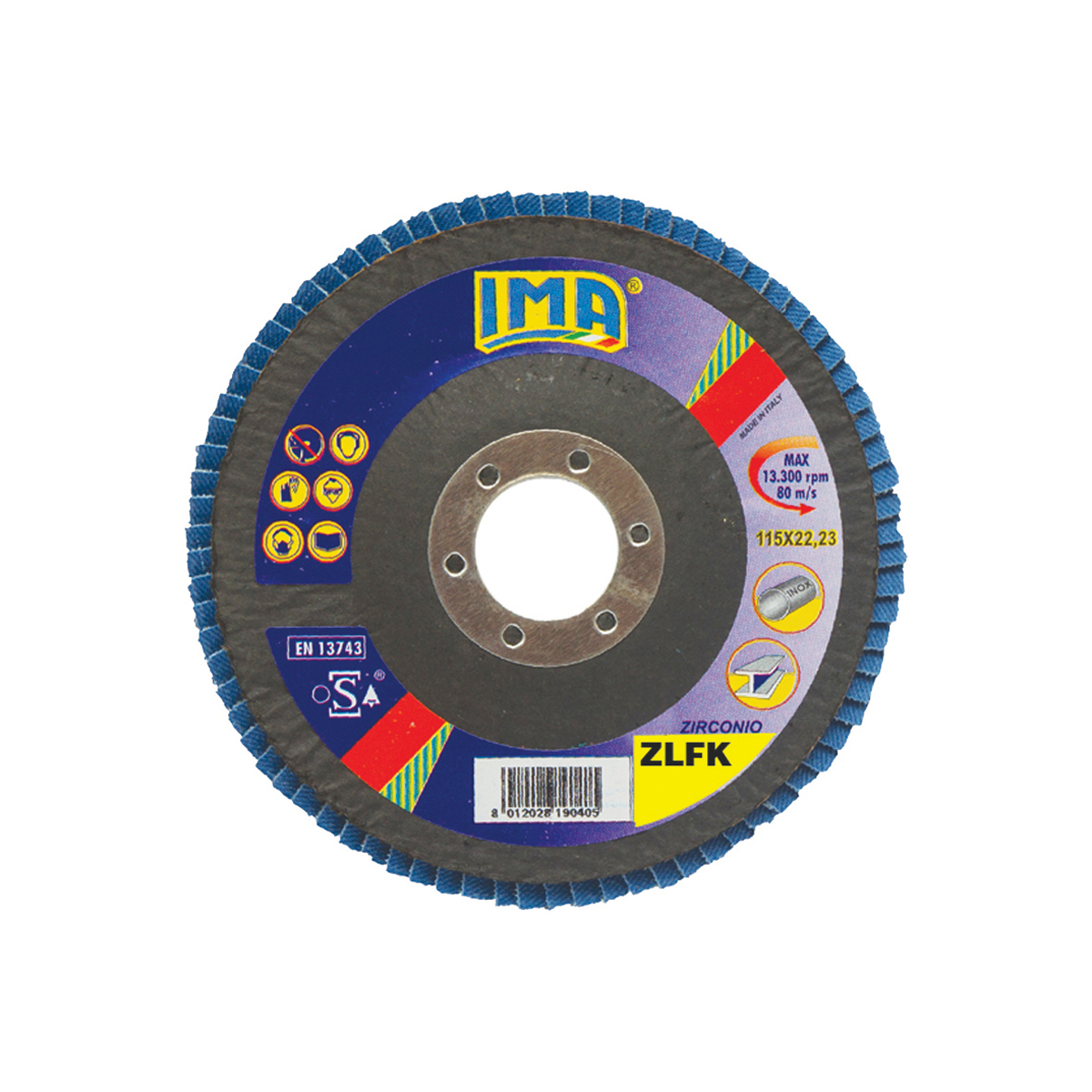 Z11F100M18P ΔΙΣΚΟΣ ΠΤΕΡΥΓΙΩΝ ΖΙΡΚΟΝΙΟΥ, Z100 (115 X 22)