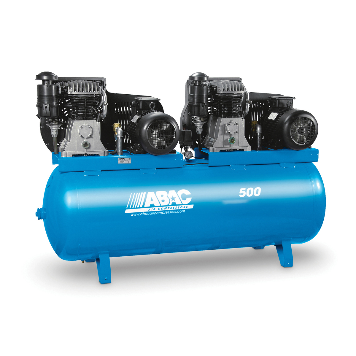 4116019884 ΑΕΡΟΣΥΜΠΙΕΣΤΗΣ ΔΙΠΛΗΣ ΚΕΦΑΛΗΣ 500LT - 5.5HP + 5.5HP , PRO 5900B 500 T5,5 V400