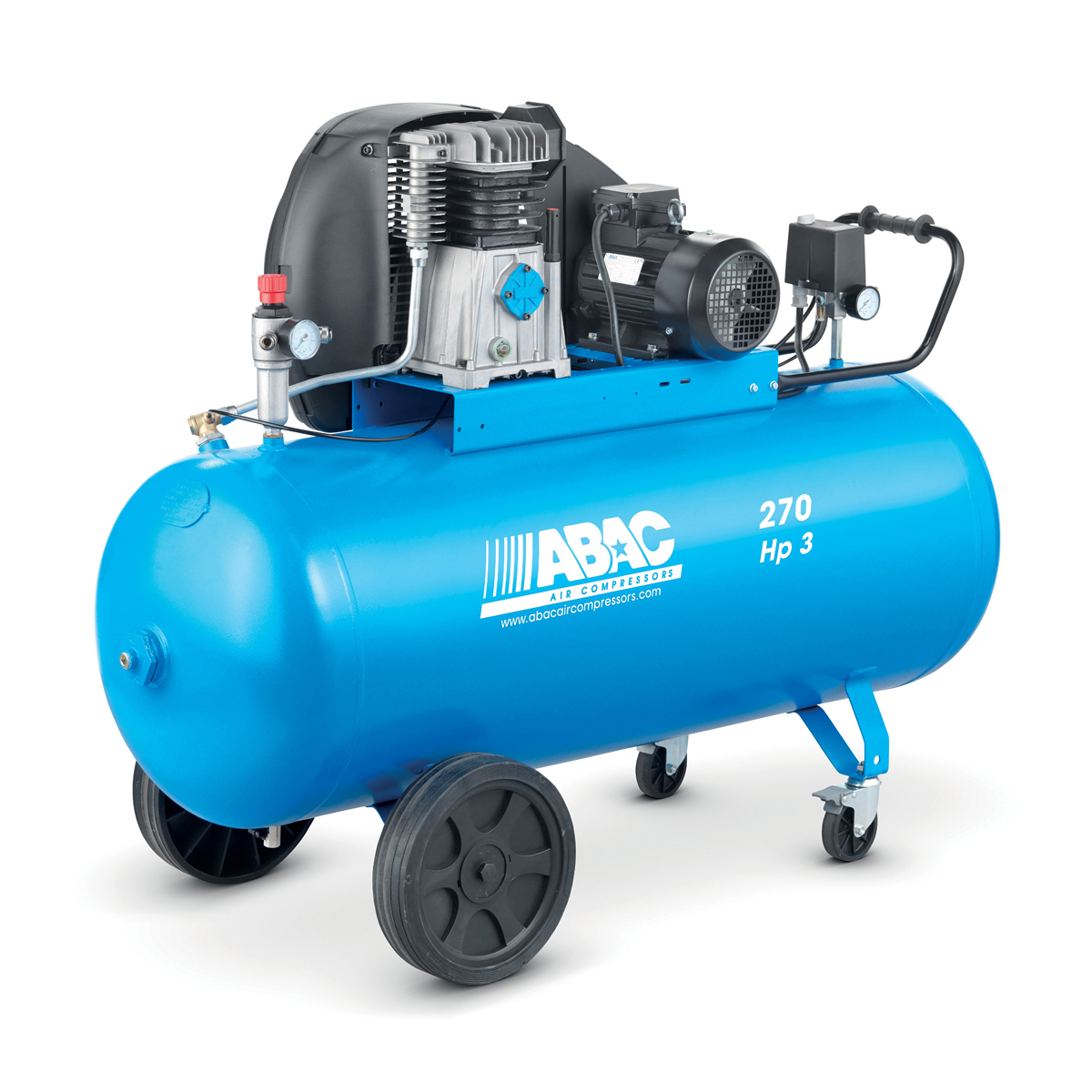 4116024287 ΑΕΡΟΣΥΜΠΙΕΣΤΗΣ ΜΕ ΙΜΑΝΤΑ 270LT - 4.0HP - 3Φ, PRO A39B/270LT CT4