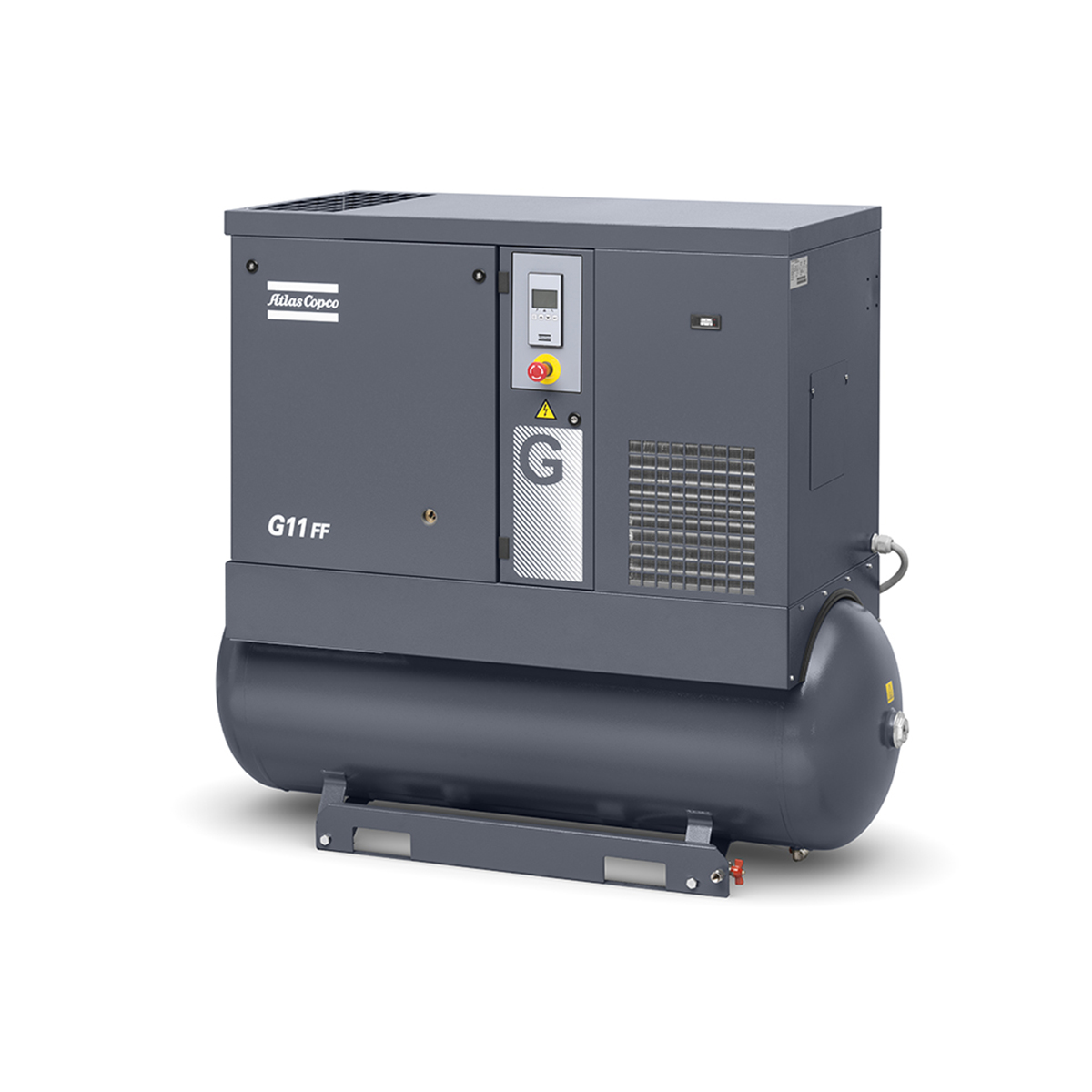 8153289932-51626 ΚΟΧΛΙΟΦΟΡΟΣ ΜΕ ΔΟΧΕΙΟ 500LT & ΞΗΡΑΝΤΗ - 15HP 11.0KW/10BAR, G11FF 10 400/50 TM500 CE