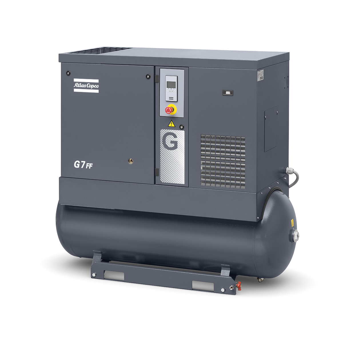 8153289908-51626 ΚΟΧΛΙΟΦΟΡΟΣ ME ΔΟΧΕΙΟ 500L & ΞΗΡΑΝΤΗ-10HP 7.5KW 10BAR,G7FF 10 400/50 TM500CE(G7-15)