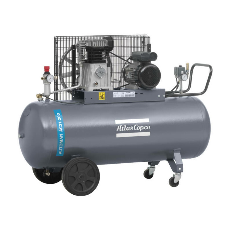 4116000436 ΑΕΡΟΣΥΜΠΙΕΣΤΗΣ ΜΕ ΙΜΑΝΤΑ 200LT - 3.0HP 2.2KW / 10BAR, AC31E200HDOL 230/1/50