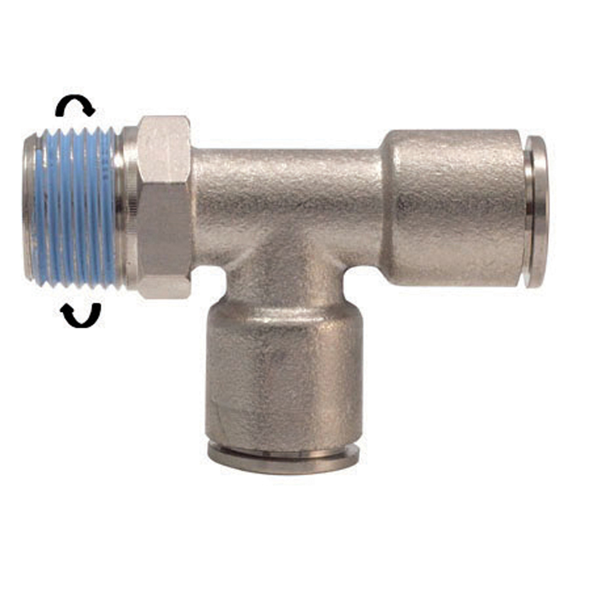 ART 522 - 1/4 D8 "Τ" ΟΡΕΙΧΑΛΚΙΝΟ ΠΛΑΓΙΟ, Φ8MM