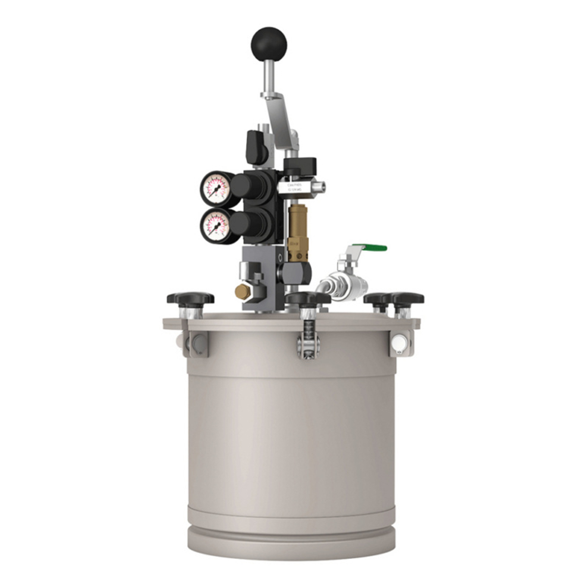 1182831 ΚΑΔΟΣ ΠΙΕΣΗΣ ΧΡΩΜΑΤΩΝ 10L (ΩΦΕΛ.9L), MPT 10, ΕΝΑ ΕΣ.ΚΑΔΟ LINER, 2 ΡΥΘΜ., ΧΕΙΡ.ΑΝΑΔΕΥΣΗ (&&1)
