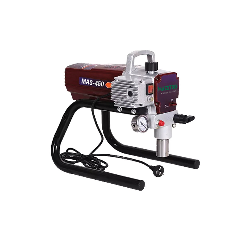 MAS-450 AIRLESS ΗΛΕΚΤΡΙΚΗ ΑΝΤΛΙΑ ΒΑΦΗΣ 228 BAR, ΜΠΕΚ 517+519 (1300W - 2.2L/min)