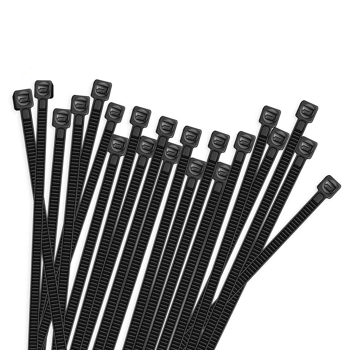 BNCT025120100 ΔΕΜΑΤΙΚΟ 2.5 x 120mm 'TIE WRAP', ΜΑΥΡΟ (100)