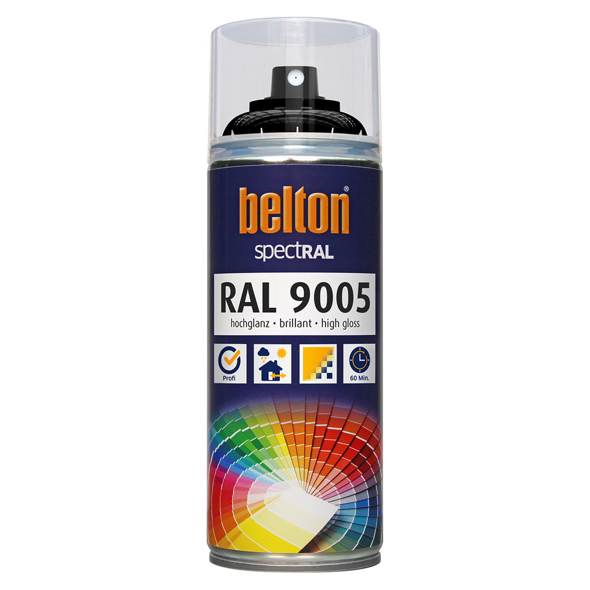 324187 SPRAY RAL 9005 , ΜΑΥΡΟ - 400ML