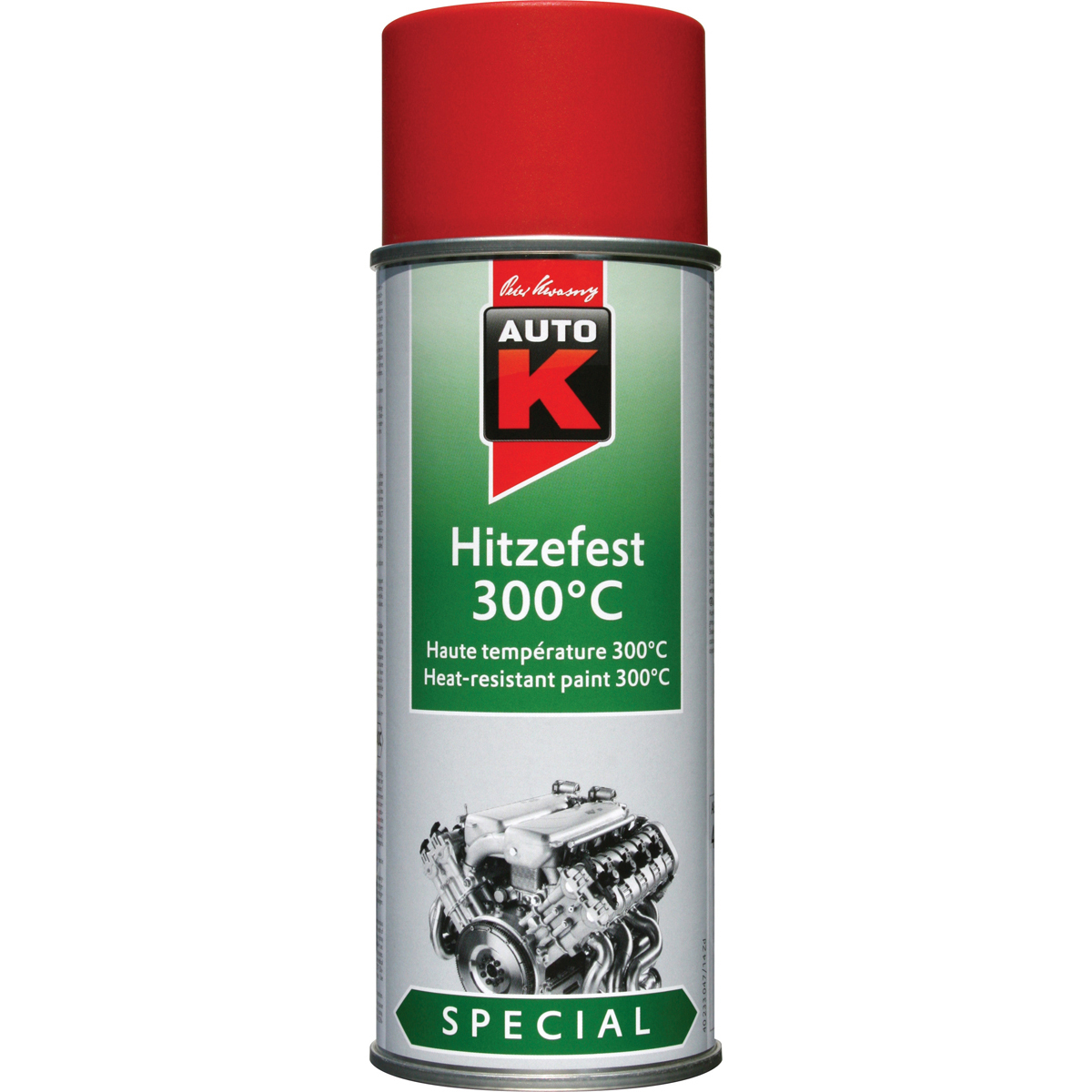 233047 SPRAY ΒΑΦΗΣ ΥΨΗΛΩΝ ΘΕΡΜΟΚΡΑΣΙΩΝ (300°C), ΚΟΚΚΙΝΟ 400 ML