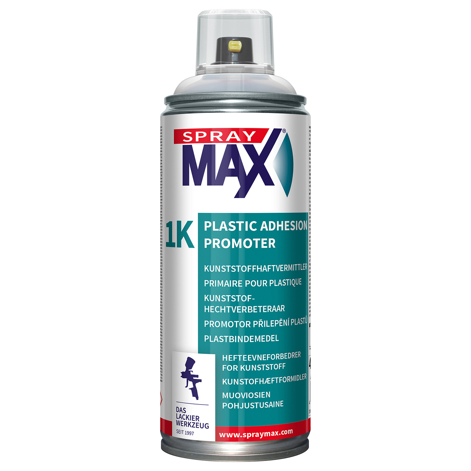 680009 SPRAY ΑΣΤΑΡΙ ΠΡΟΣΦΥΣΗΣ ΠΛΑΣΤΙΚΩΝ 1K PLASTIC ADHESION PROMOTER, ΑΣΗΜΙ ΜΕΤΑΛΛΟ - 400ML