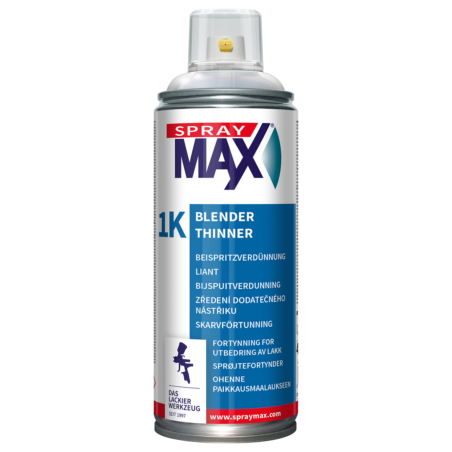680093 SPRAY ΔΙΑΛΥΤΙΚΟ ΣΒΗΣΙΜΑΤΟΣ 1K BLENDER THINNER, ΔΙΑΦΑΝΕΣ - 400ML