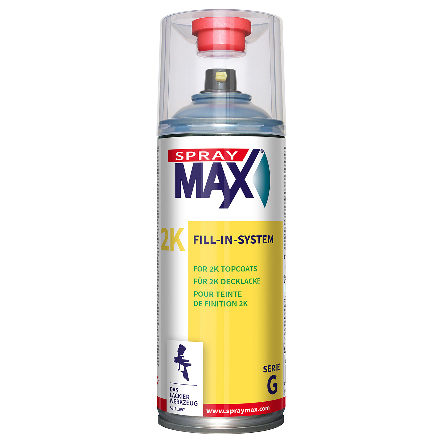 680086 ΚΕΝΑ ΔΟΧΕΙΑ SPRAY ΓΙΑ ΔΙΑΛΥΤΗ 2K HIGH SOLID Serie G - 400ML