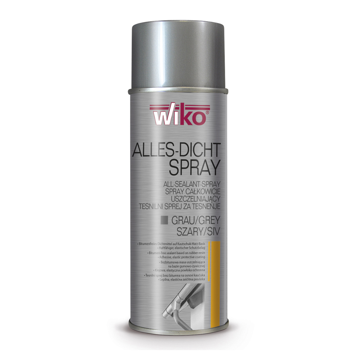 AADW.D400 ΜΟΝΩΤΙΚΟ SPRAY ΣΦΡΑΓΙΣΗΣ ΔΙΑΡΡΟΩΝ, 400ML (ΑΣΠΡΟ)