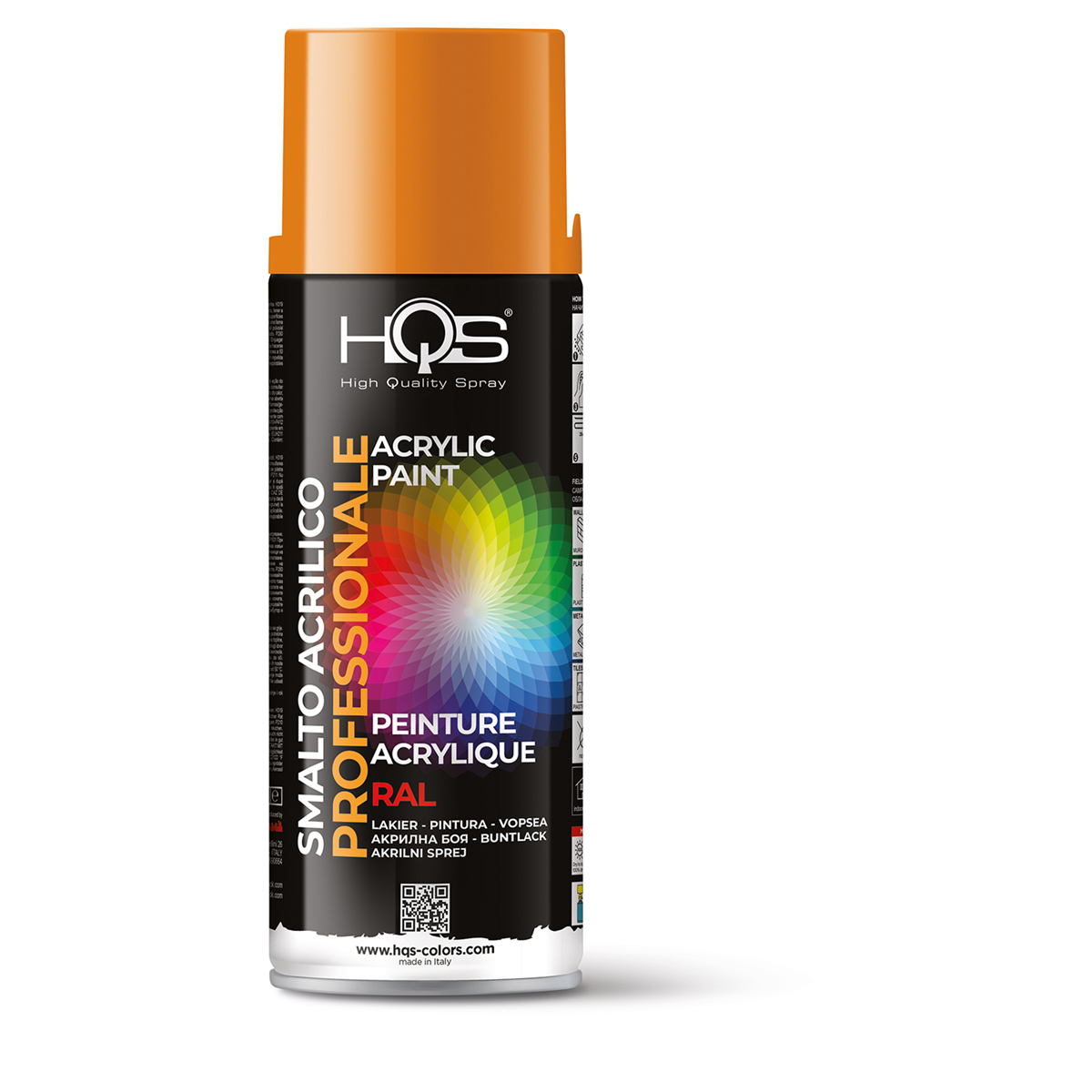 400HQS2000 SPRAY RAL 2000 , ΚΙΤΡΙΝΟ-ΠΟΡΤΟΚΑΛΙ - 400 ML