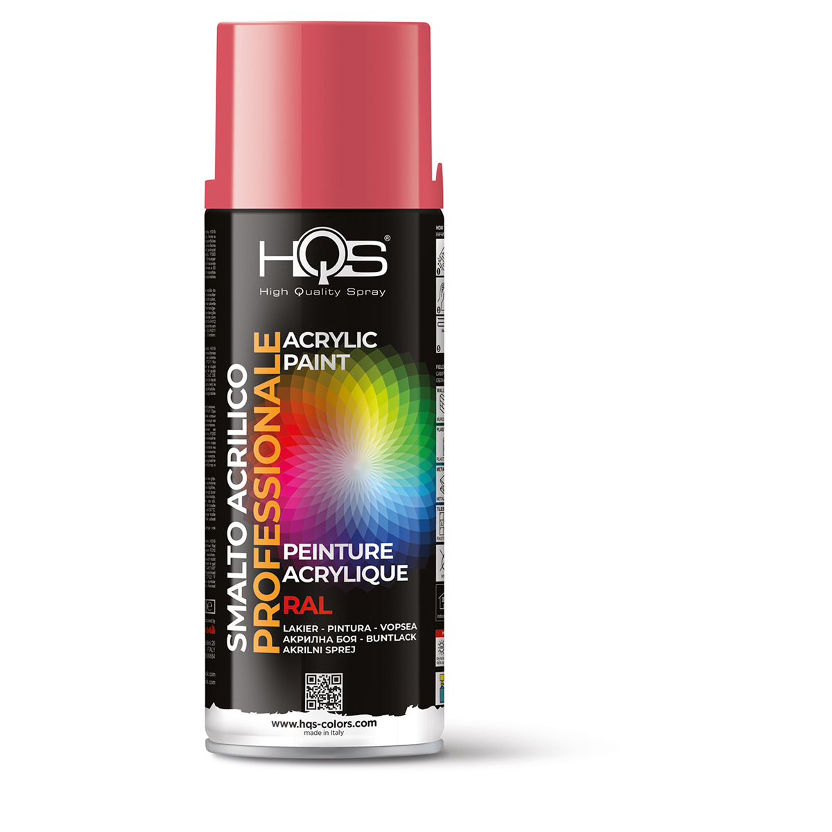 400HQS3017 SPRAY RAL 3017 , ΡΟΖ - 400 ML