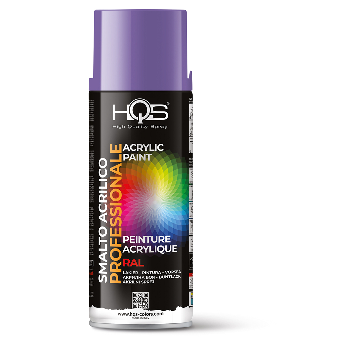 400HQS4005 SPRAY RAL 4005 , ΜΠΛΕ ΛΙΛΑ - 400 ML