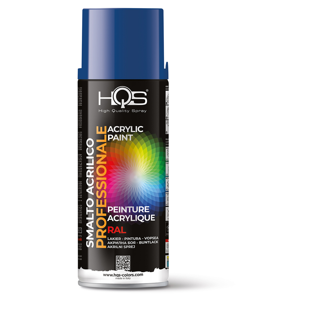 400HQS5010 SPRAY RAL 5010 , ΜΠΛΕ ΓΕΝΤΙΑΝΗΣ - 400 ML