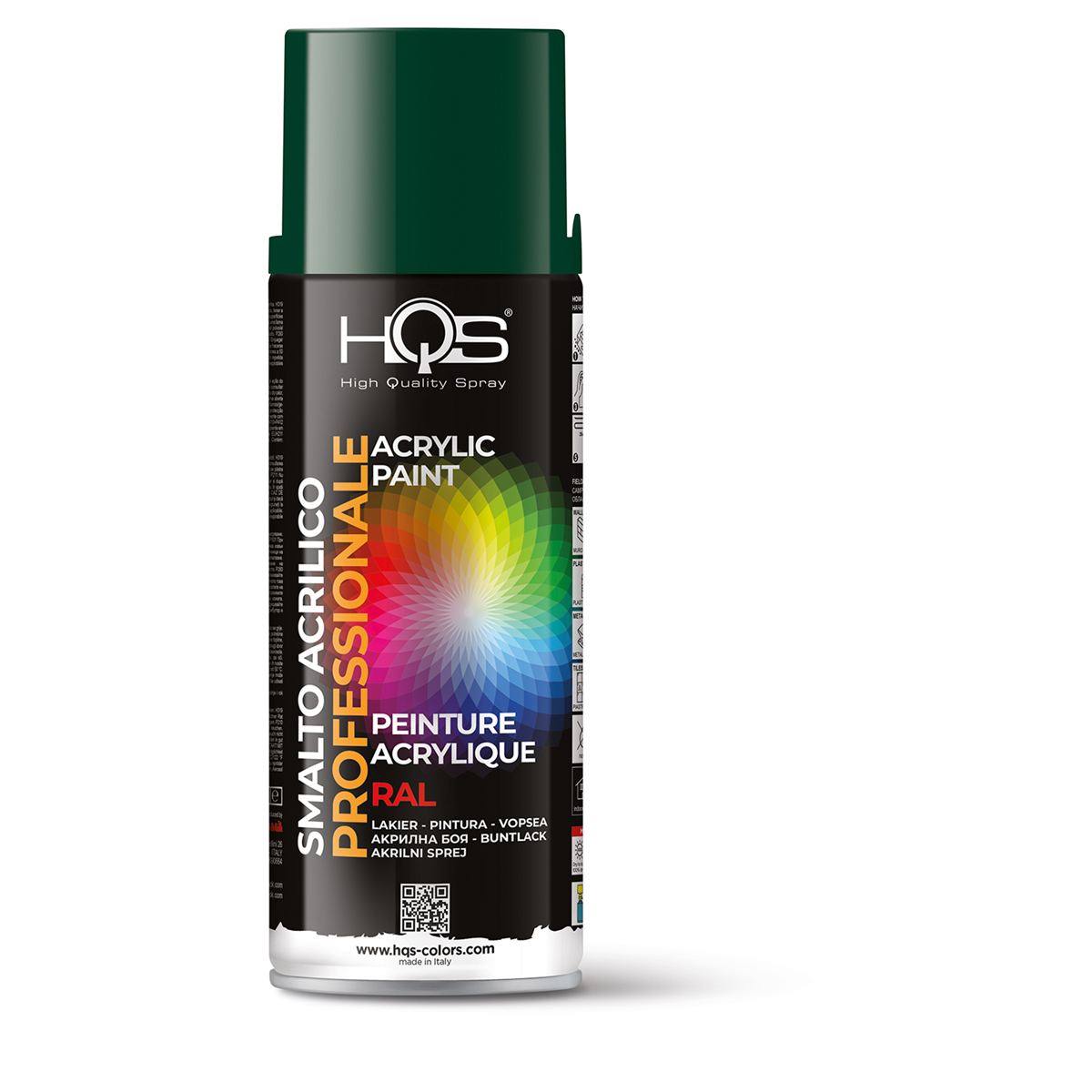 400HQS6005 SPRAY RAL 6005 , ΠΡΑΣΙΝΟ ΒΡΥΩΝ - 400 ML
