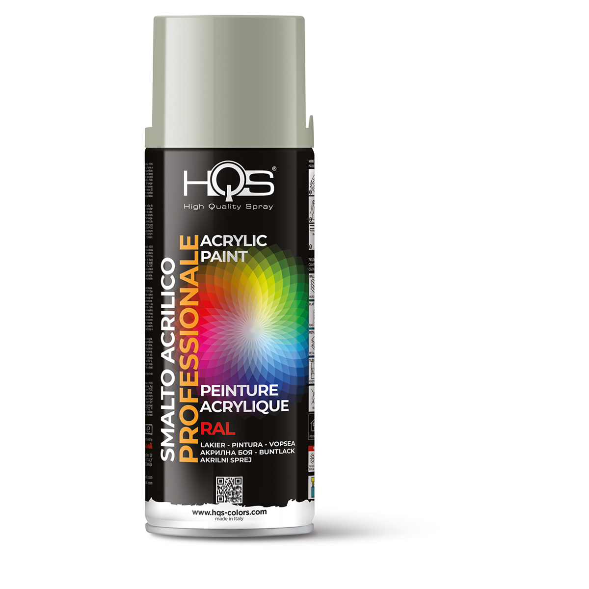 400HQS7032 SPRAY RAL 7032 , ΓΚΡΙ ΒΟΤΣΑΛΟΥ - 400 ML