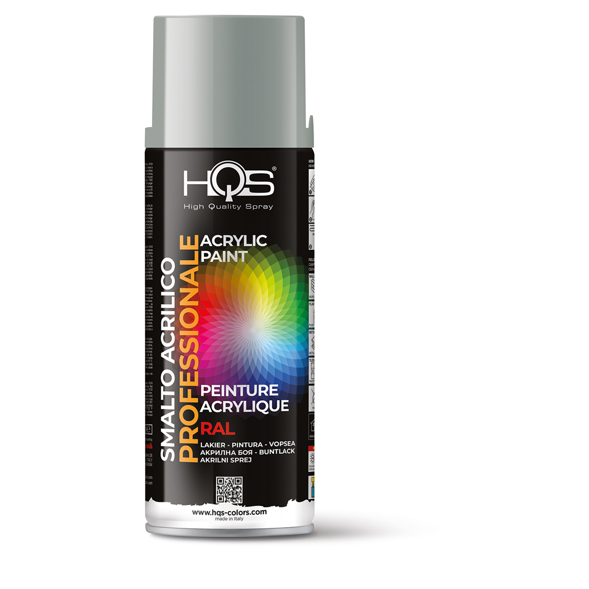 400HQS9006 SPRAY RAL 9006 , ΛΕΥΚΟ ΑΛΟΥΜΙΝΙΟΥ - 400 ML