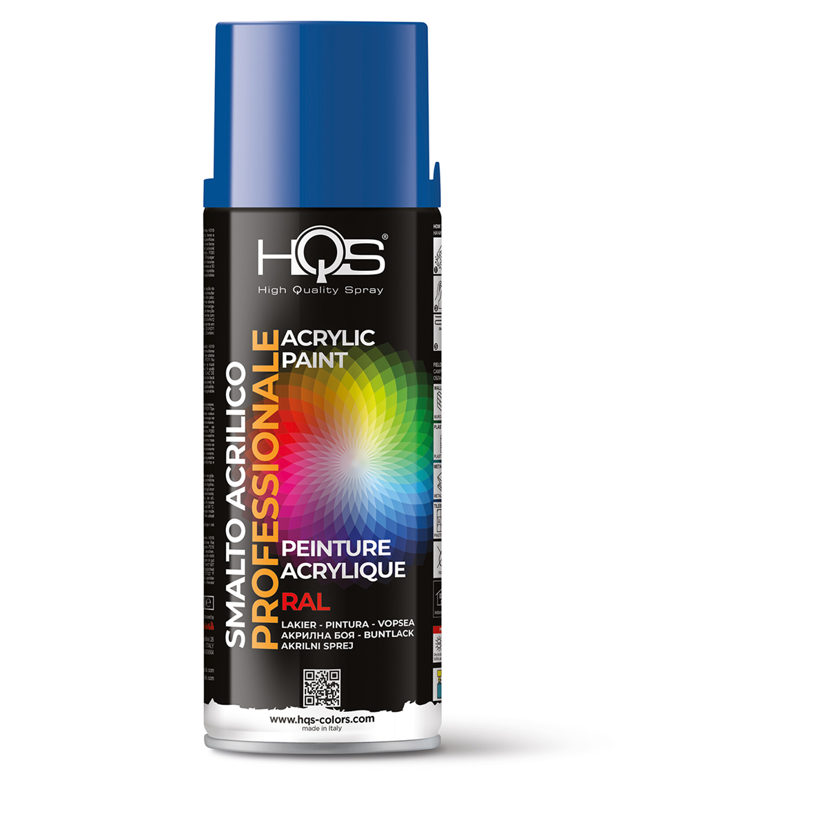 400HQS5017 SPRAY RAL 5017 , ΜΠΛΕ ΚΥΚΛΟΦΟΡΙΑΣ - 400ML