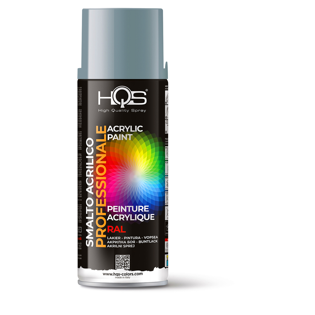 400HQS7000 SPRAY RAL 7000 , ΓΚΡΙ ΣΚΙΟΥΡΟΥ - 400ML