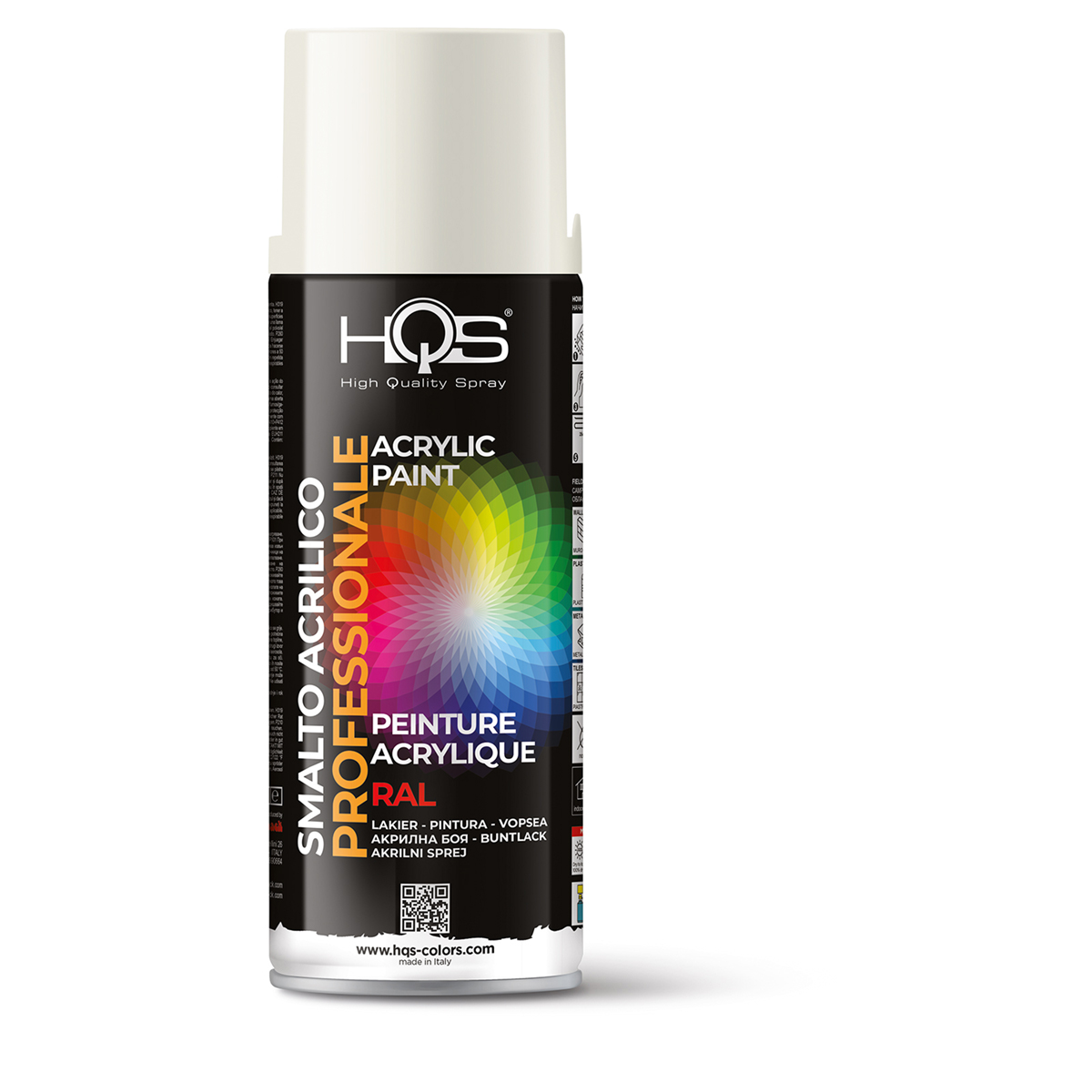 400HQS9003 SPRAY RAL 9003 , ΛΕΥΚΟ ΔΙΑΓΡΑΜΜΙΣΗΣ - 400 ML
