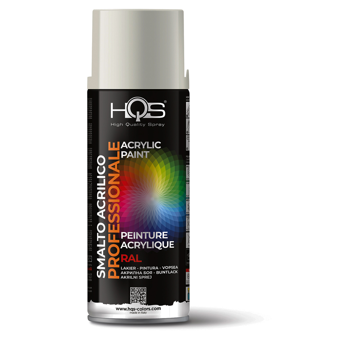 400HQS9018 SPRAY RAL 9018 , ΛΕΥΚΟ ΠΑΠΥΡΟΥ - 400 ML