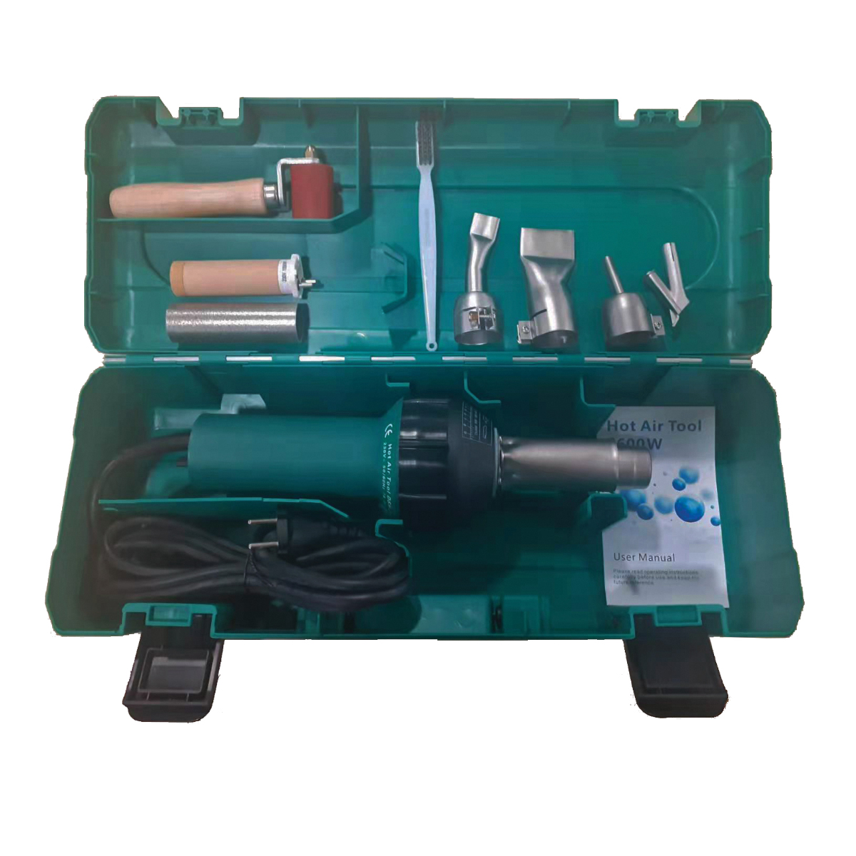 MIH-1600 Kit ΘΕΡΜΟΠΙΣΤΟΛΟ ΕΥΘΥ ΣΕ ΚΑΣΕΤΙΝΑ ΜΕ ΕΞΑΡΤΗΜΑΤΑ (1600W)