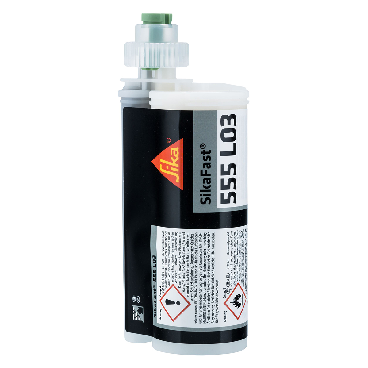 615513 SIKAFAST - 555 L05,(ΑΒ)- 250ML, ΣΥΓΚΟΛΛΗΤΙΚΟ ΤΑΧΕΙΑΣ ΩΡΙΜΑΝΣΗΣ (3 ΛΕΠΤΩΝ)