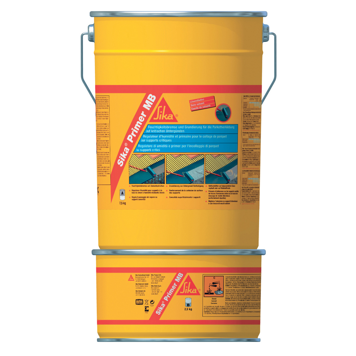 703839 SIKA® PRIMER MB ΡΥΘΜΙΣΤΗΣ ΥΓΡΑΣΙΑΣ ΚΑΙ ΑΣΤΑΡΙ (10KG)