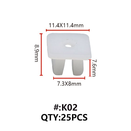 K02 ΚΛΙΠΣ ΠΛΑΣΤΙΚΑ ΠΑΞΙΜΑΔΙΑ ΓΙΑ ΒΙΔΕΣ