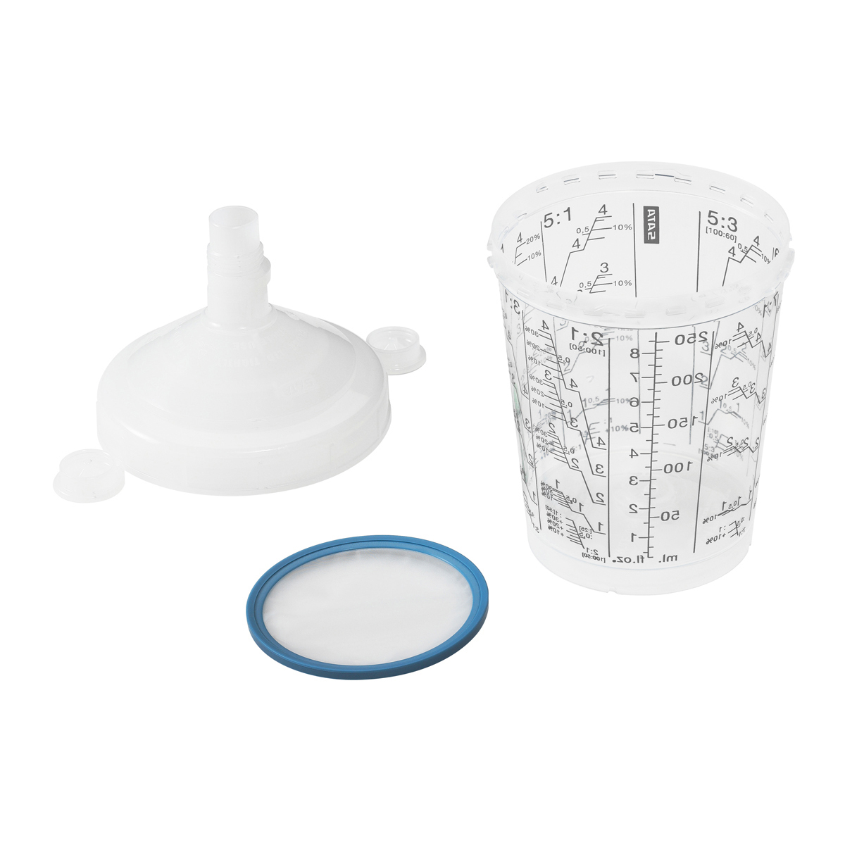 1202100 ΔΟΧΕΙΟ ΜΙΑΣ ΧΡΗΣΗΣ SATA RPS 0.6 L / 125 μm (ΜΠΛΕ ΦΙΛΤΡΟ) 50ΤΕΜ QL