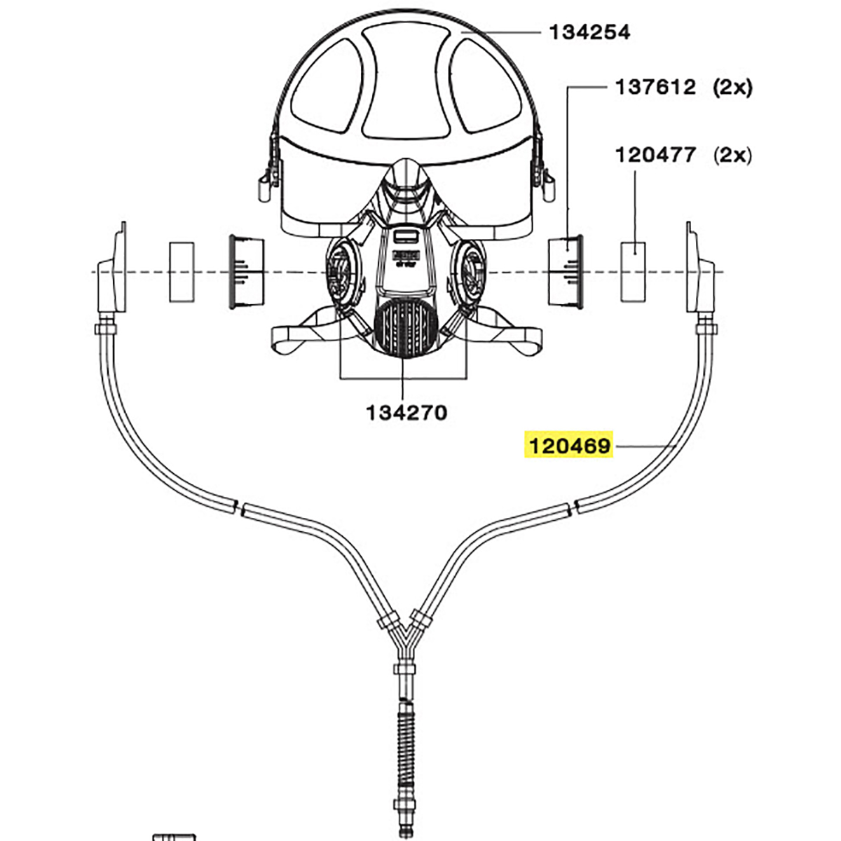 120469 ΛΑΣΤΙΧΑ ΑΕΡΟΣ ΓΙΑ ΜΑΣΚΑ AIR STAR C