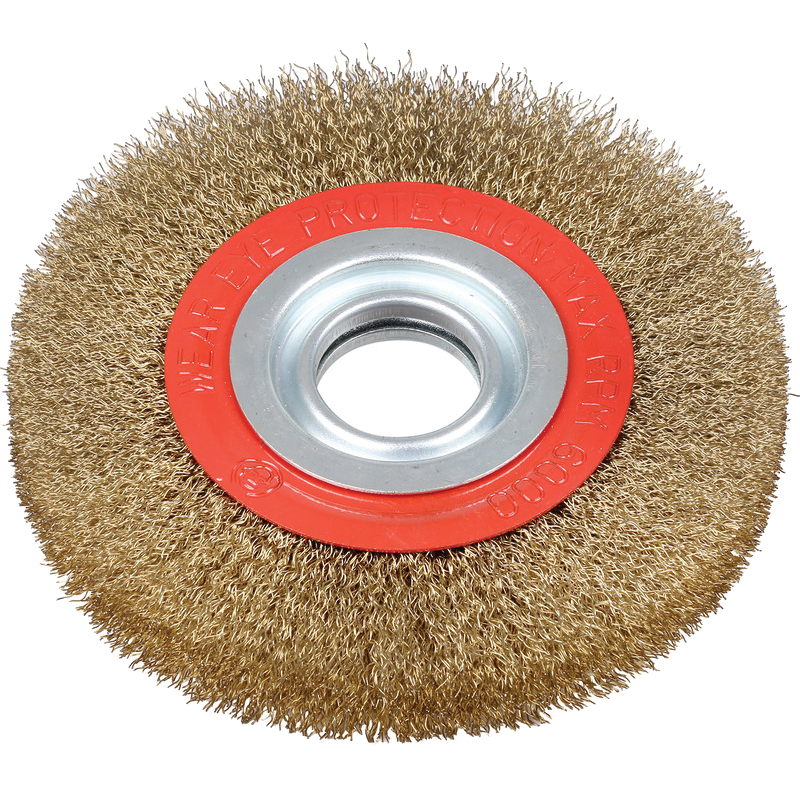 BG150.2032 ΒΟΥΡΤΣΑ ΧΡΥΣΗ ΓΙΑ ΔΙΔΥΜΟ ΤΡΟΧΟ BG150T (Φ150x20 x D32MM) ΜΕ ΑΝΤΑΠΤΟΡΑ ΓΙΑ ΣΥΝΔΕΣΗ 12,7mm